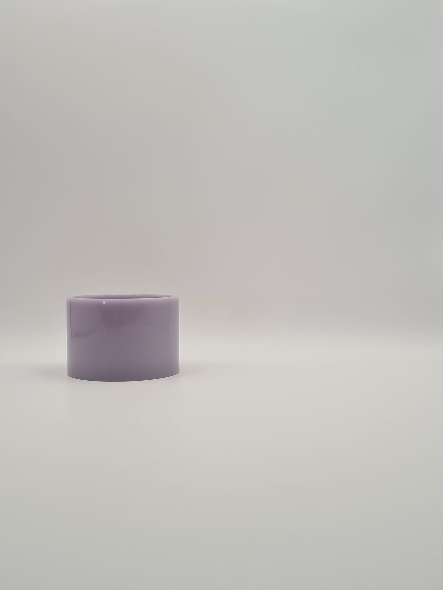 petit pot lisse violet
