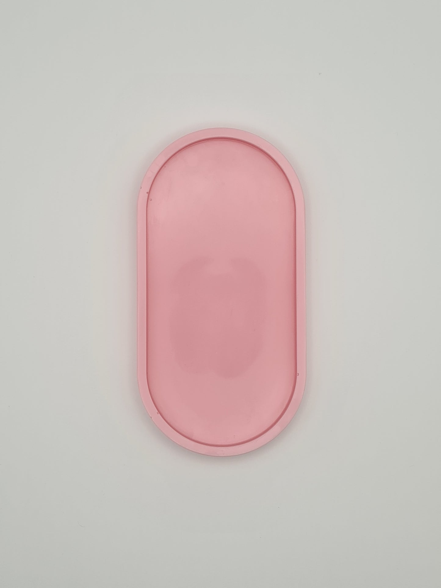 vide poche ovale rose