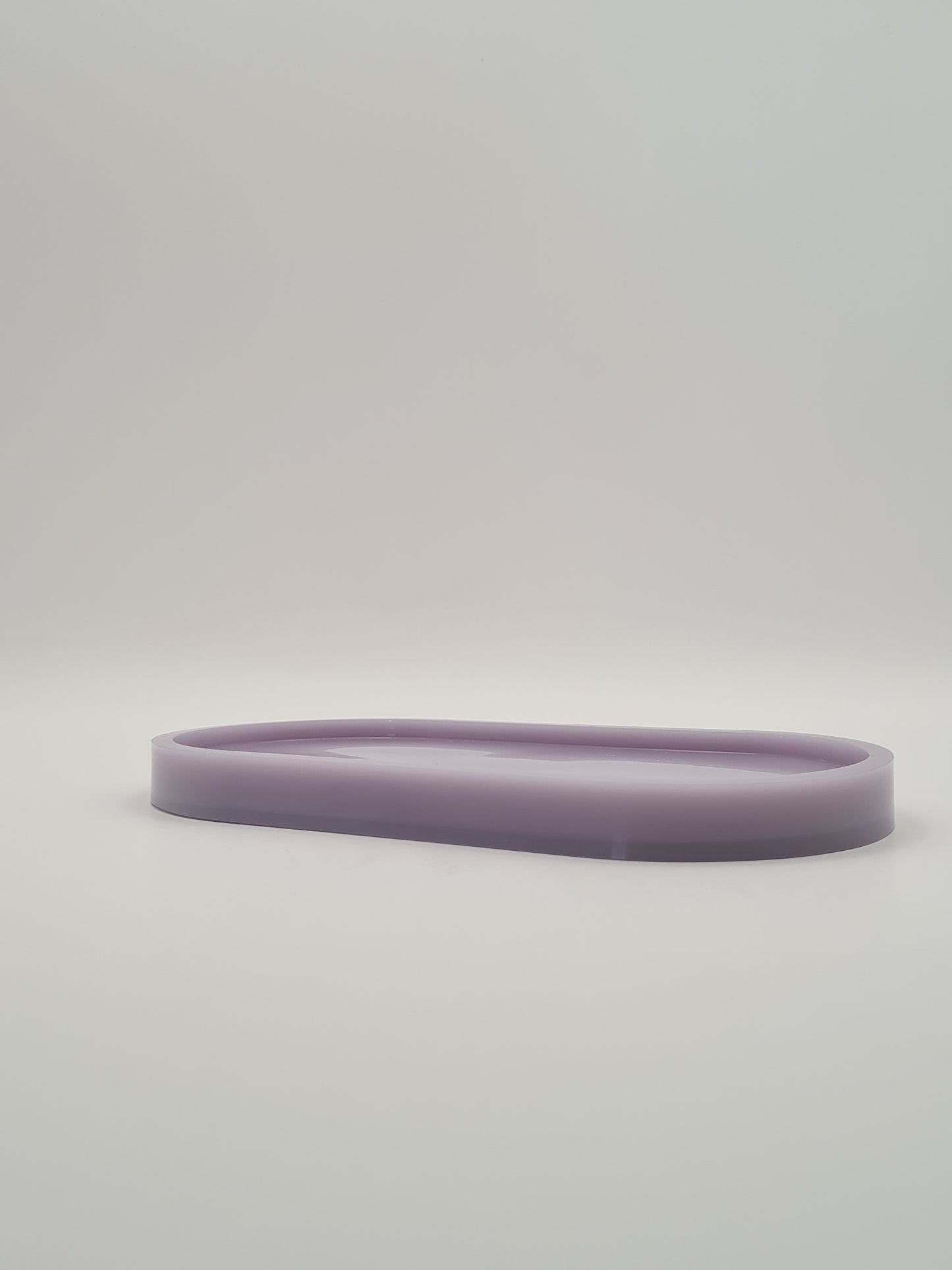 vide poche ovale violet